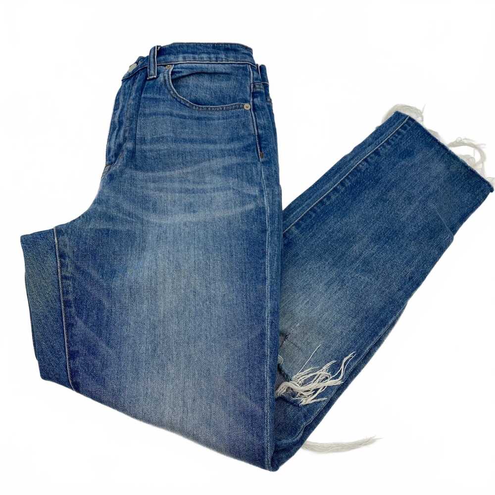 Madewell Blue High Rise Jeans | Women’s Regular 6 Cotton Blend